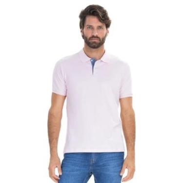 Imagem de Camisa Polo Manga Curta Masculina 007001001 Slim Ogochi Rosa-Masculino