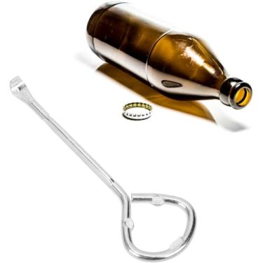 Imagem de Abridor de lata de tinta, 2 peças abridor de balde de tinta multifuncional para latas de 5L e baldes de verniz, ferramenta de aço inoxidável resistente com abridor de garrafas