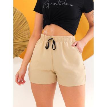 Imagem de Shorts Feminino Saida de Praia Tecido Duna com Bolso-Feminino