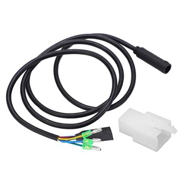 Imagem de RiToEasysports Adaptador de Motor de Bicicleta Elétrica, Cabeça Fêmea à Prova D'água de 1300mm, Cabo de Extensão de Conversão de Motor de 9 Pinos para Bicicleta Elétrica