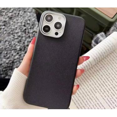 Imagem de Funda Protectora Transparente para iPhone 17 Pro Max / 14 Pro Max / 17 Pro / 15 Pro Max / 15 Plus – Antigolpes y Ultrafina (Preto, iPhone 17 pro ma)