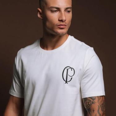Imagem de Camisa Corinthians CP Branco Algodão Masculino-Masculino