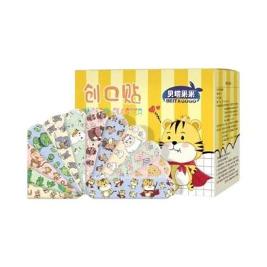 Imagem de Curativos Impermeáveis E Respiráveis 100pcs, Bandagens Médicas Para Pr