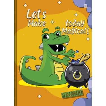 Imagem de Caderno Dinossauro Saurus 48 Folhas - ANIMATIVA