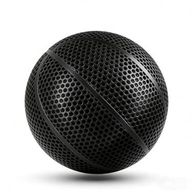 Imagem de EXQUILEG Basquete Airless impresso em 3D - sem necessidade de bomba, ultra-silencioso e alto salto - Tamanho oficial 7 para uso interno e externo