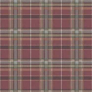 Imagem de Papel De Parede Botany House Xadrez Roxo 15578