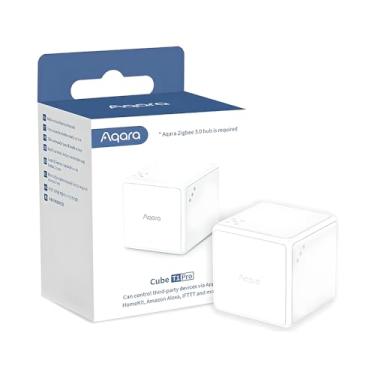 Imagem de Cube T1 Pro CTP-R01 Controle Inteligente Universal por Gestos para Automação Residencial Smart Home Compatível com Hub Zigbee 3.0 e Ecossistemas de Casa Conectada