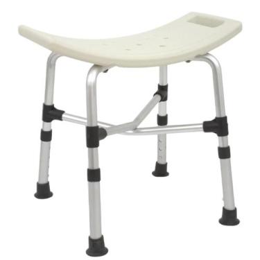Imagem de Banco Banqueta 170 Kg Banho Idoso Deficiente Altura Regulável - Sequen