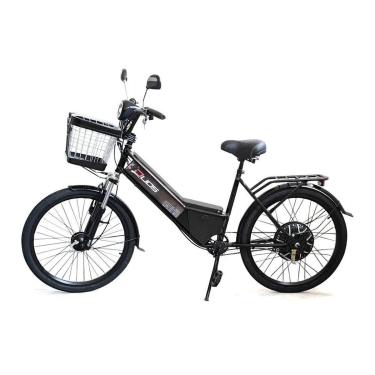 Imagem de Bicicleta Elétrica - Aro 24 - New Confort 800w Lithium - Preta - Duos Bikes-Unissex