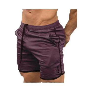 Imagem de Shorts De Corrida Masculinos De Secagem Rápida Em Malha Verão 2024 Par