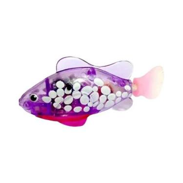Imagem de Brinquedo Interativo Indutivo Para Gatos, Robô Peixe Nadador, Peixe El