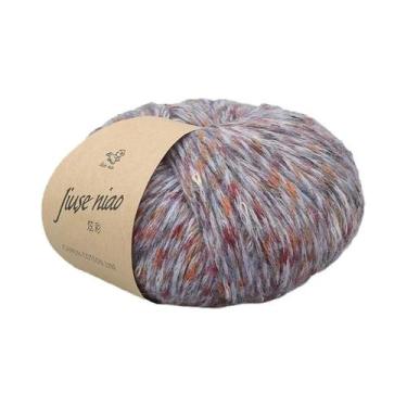 Imagem de Bolas De Lã Coloridas E Macias, Lã De Alpaca Em Nove Cores Para Tricô 