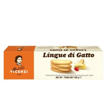 Imagem de Biscoito Língua de Gato Sabor de Baunilha Casa Santa Luzia - 100g