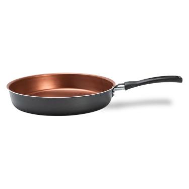 Imagem de Frigideira Brinox Topázio Antiaderente Pro-Flon 18cm 800ml Cinza