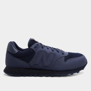 Imagem de Tênis New Balance 500 V'2 Masculino, Azul escuro, 40