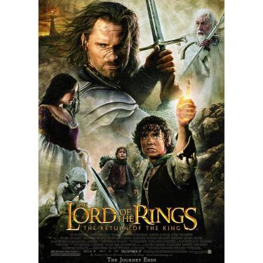 Imagem de Pintura em pôster O Senhor dos Anéis Arte da parede do filme