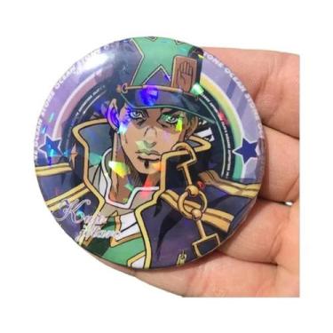 Imagem de Crachá De Metal SPTE Jolyne Cujoh Jotaro Jonathan JoJo's Bizarre Adven