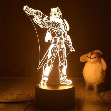 Imagem de Luz noturna LED 3D Kamens Riders Devices que mudam de cor - yiweisai