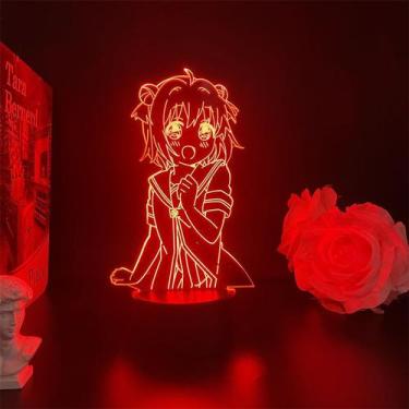 Imagem de Luz noturna LED 3D Yurus Yuris Akaris que muda de cor para crianças - 