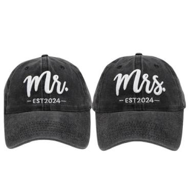 Imagem de Bonés de beisebol, boné de caminhoneiro, chapéu liso de algodão lavado