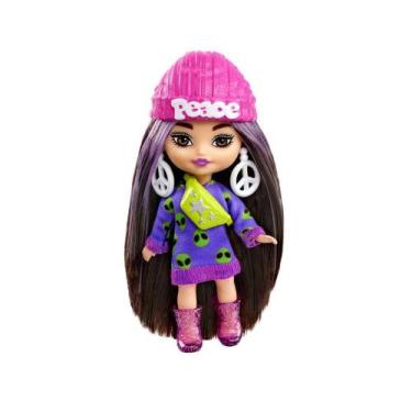 Imagem de Boneca Barbie Extra Mini Minis Moletom Alienígena HLN46 - Mattel