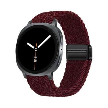 Imagem de Pulseira Magnética De Nylon Trançado Solo Loop De 40mm 44mm 46mm Para 