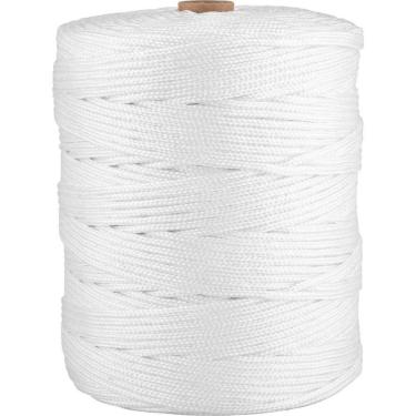 Imagem de Corda Multifilamento Trançada 5,0 Mm X 356 M, Branca, Vonder