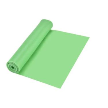 Imagem de Thera Band Faixa Elástica Fisioterapia 1,5 metros Exercícios, Verde