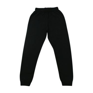 Imagem de Calça Moletom Infantil Flanelada Lisa Com Punho 4 ao 8 Kyly-Masculino