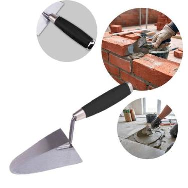 Imagem de Colher De Pedreiro 6 Polegadas Profissional De Aço - Nilo-imports