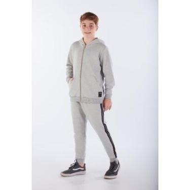 Imagem de Conjunto Moletom Juvenil Menino Pulla Bulla Ref. 52978-Masculino