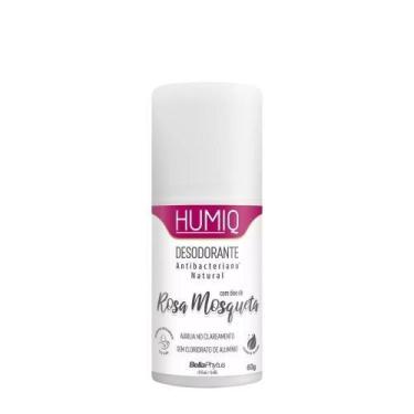 Imagem de Desodorante Natural Sem Alumínio Vegano. Humiq Com Rosa Mosqueta 60g -