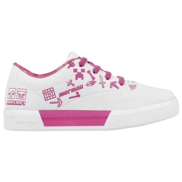 Imagem de Tenis mormaii urban smash minecraft easy ref 205106 menina, 35, Branco