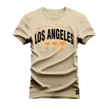 Imagem de Camiseta Plus Size Unissex Algodão Confortável West La-Unissex