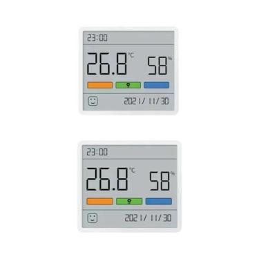 Imagem de Termômetro Digital Interno E Externo DUKA Atuman Com Higrômetro, Medid