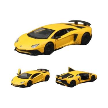 Imagem de Carrinho De Brinquedo Miniatura Lamborghini Super Sport Diecast Para M