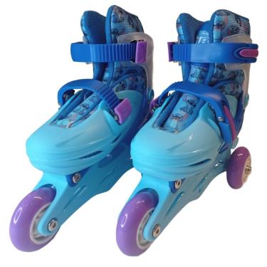 Imagem de Patins 2 Em 1 Com Kit De Segurança - Stitch - Disney - 28 Ao 31 - St Import