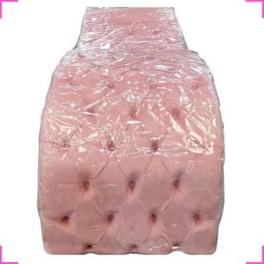 Imagem de Capa de Proteção para Maca Estética Capitonê Transparente 182x70 - gen