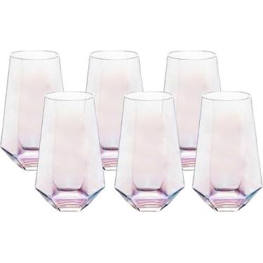 Imagem de Jogo Copos Diamond Furtacor 6 Pçs 530ml - Tuut
