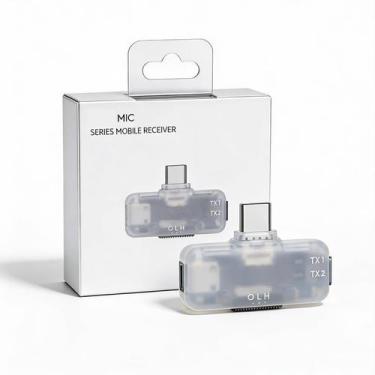 Imagem de Adaptador ZEXIBATH USB-C para Receptor Móvel da Série DJI Mic