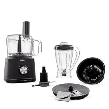 Imagem de Multiprocessador Philco PMP11A 5 em 1 com 2 Velocidades 1000W Preto 110V