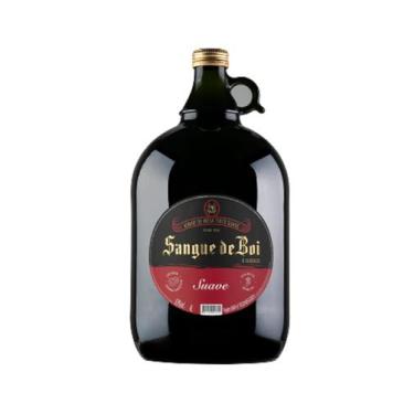 Imagem de Vinho Aurora Sangue de Boi Tinto Suave Garrafão 4 L