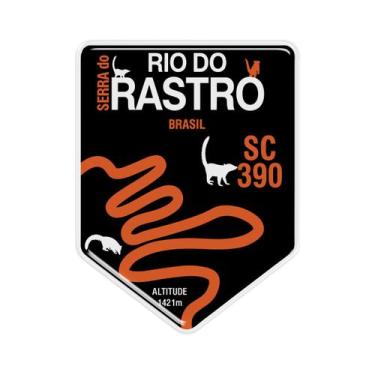 Imagem de Adesivo Resinado Serra do Rio do Rastro SC 390 6,1 x 8cm - Cobra Motop