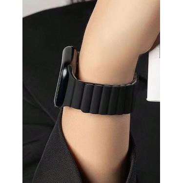 Imagem de Pulseira Magnética De Silicone Smartwatch Smartband 42 A 49m - Happy c
