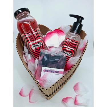 Imagem de Kit de Sedução HYPNOTIC com Sabonete, Geléia de Banho e Óleo de Massag