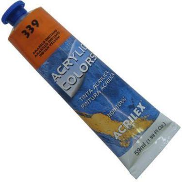 Imagem de Tinta Acrilica Acrilex Acrylic Colors 059 ml Amarelo Indiano 13160-339