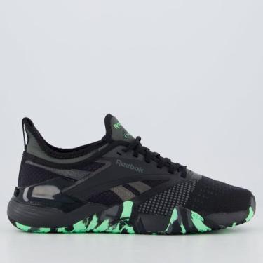 Imagem de Tênis Reebok Nano Court Preto e Verde, 42