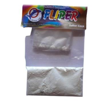 Imagem de Kit geladinho fliper cremoso 1 cartela com 10 unidades côco