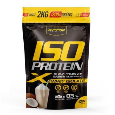 Imagem de Whey Protein Isolado Iso Blend Complex Zero Açucar 2.200kg Xpro Nutrit