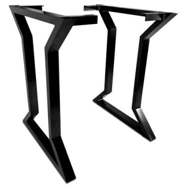 Imagem de Base Mesa Bold Industrial Para Tampos Até 1,80m X 0,90m - Genus Móveis